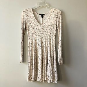 Long sleeve floral dress